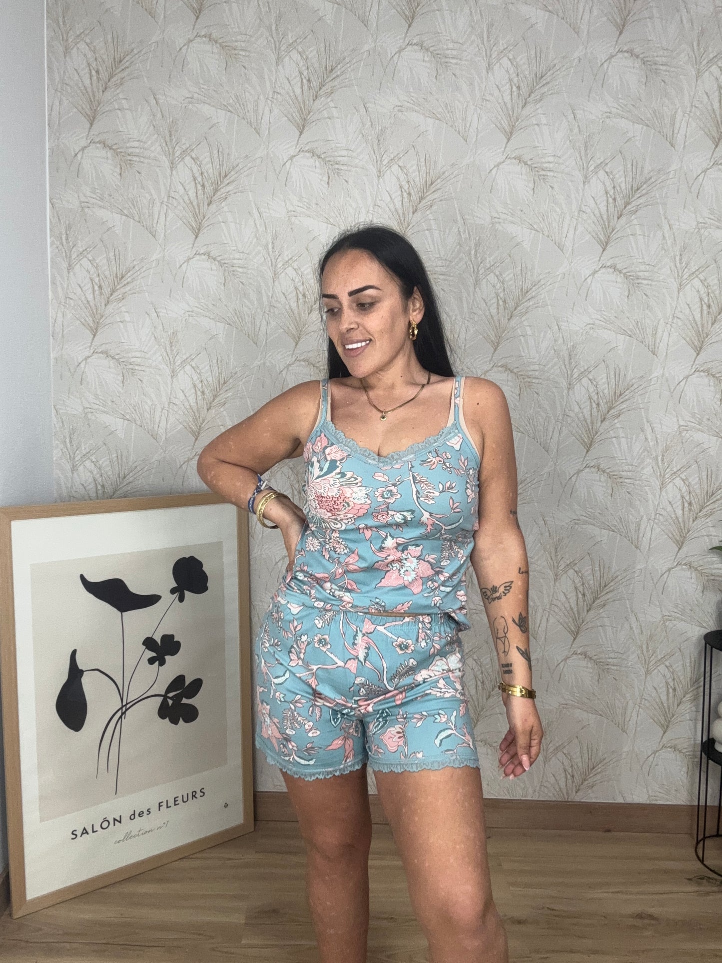 Pijama flor