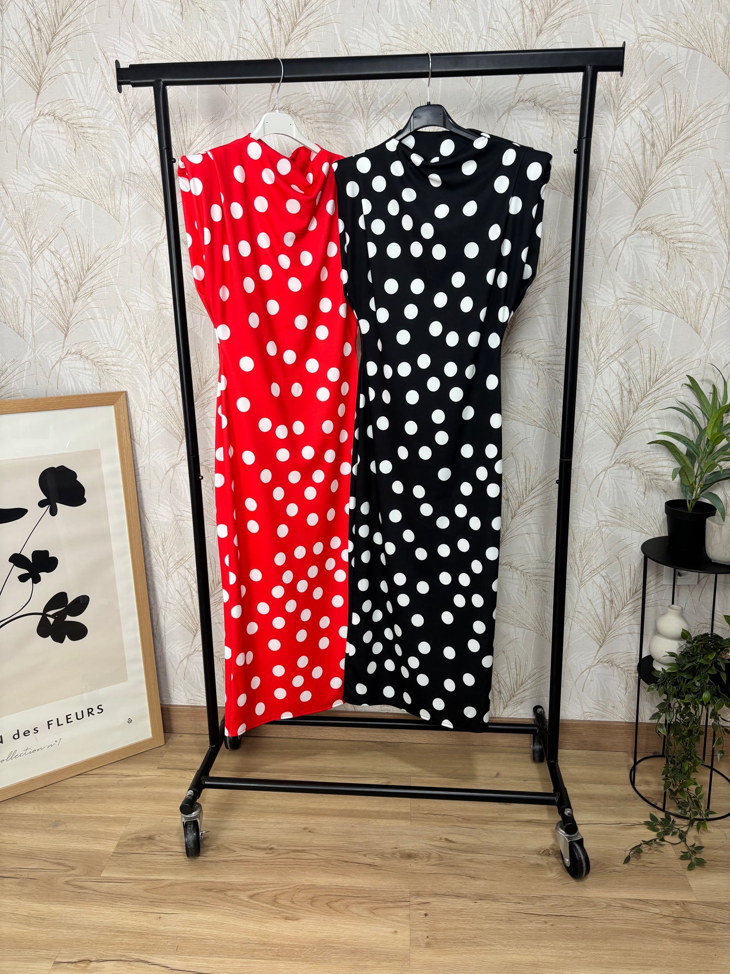 Vestido lunares