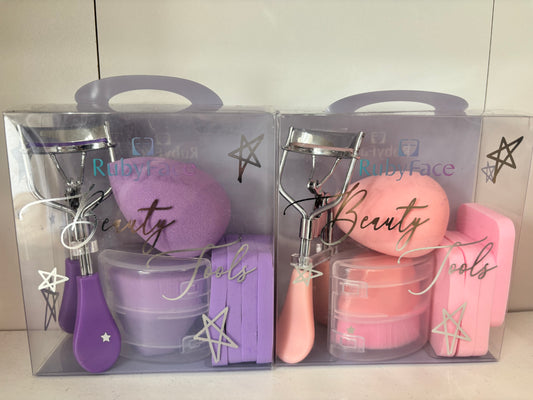 Set de esponja con rizador