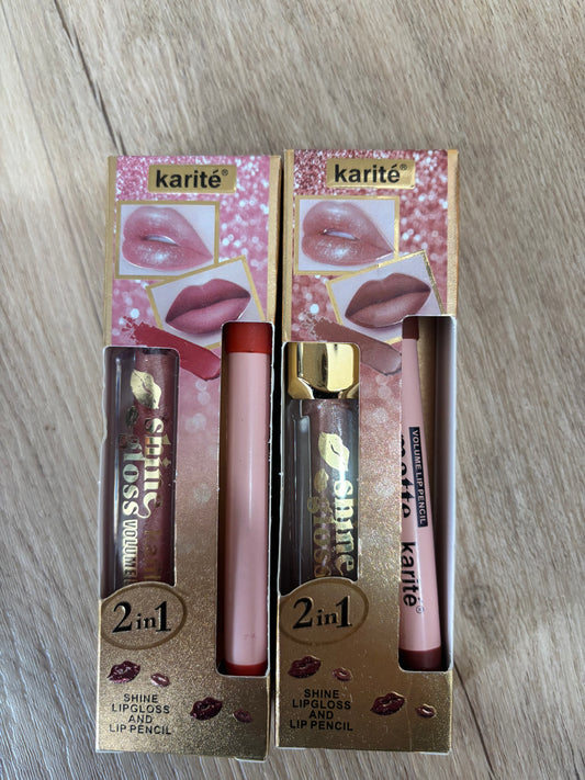 Lip combo con gloss