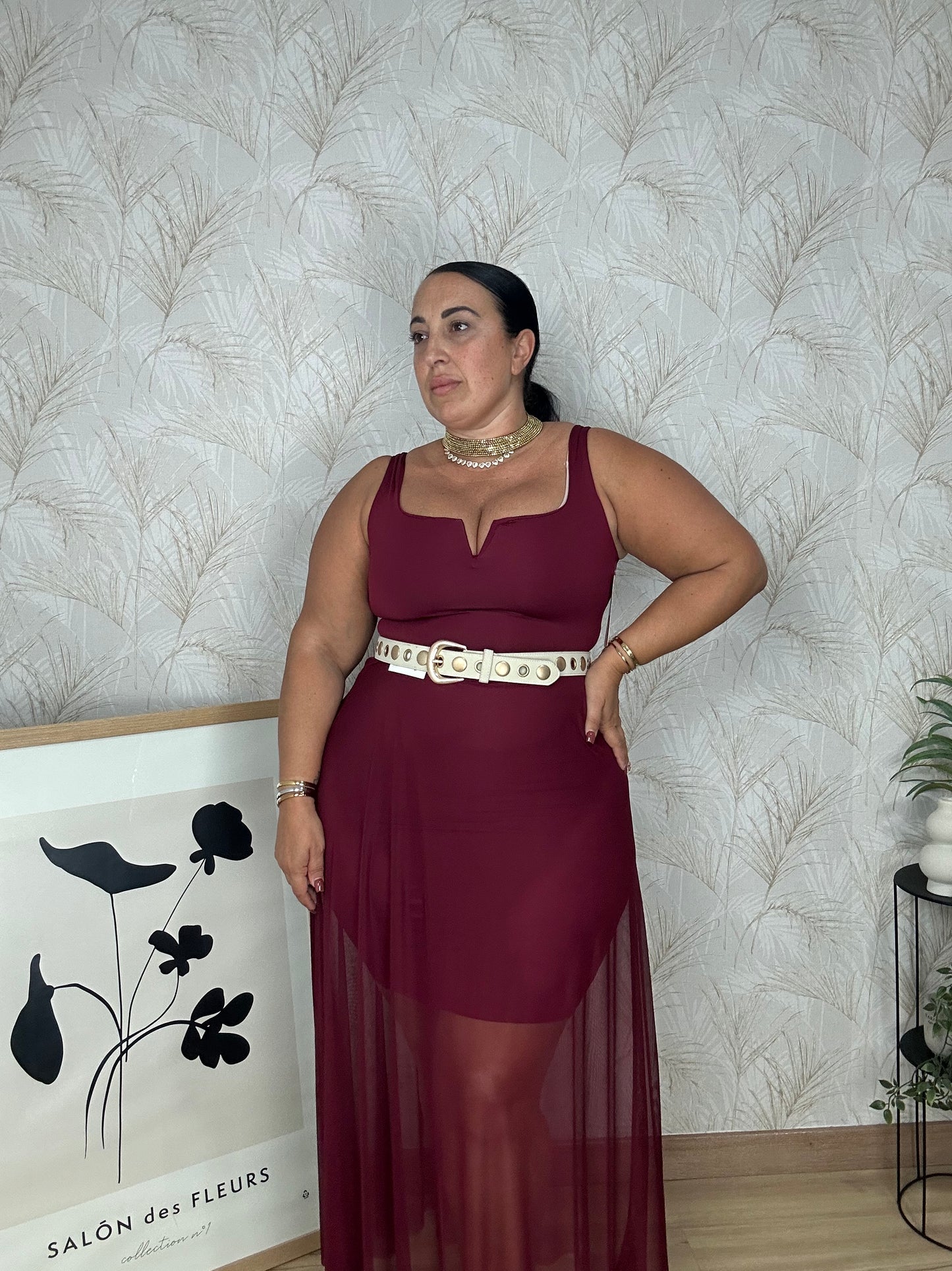 Vestido tull