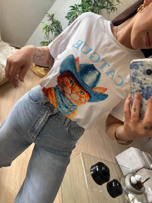 Camiseta Gato