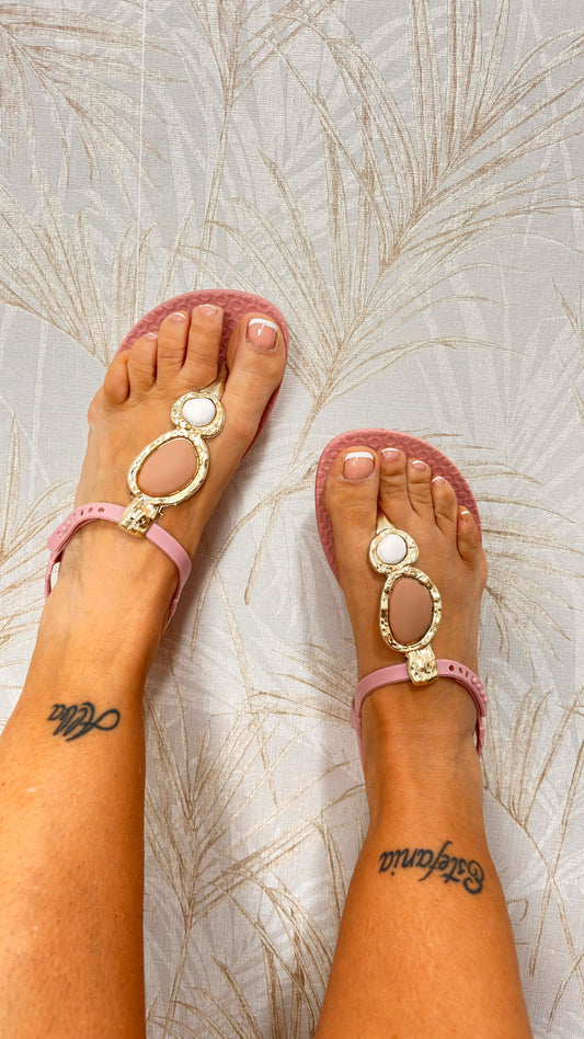 Sandalias goma