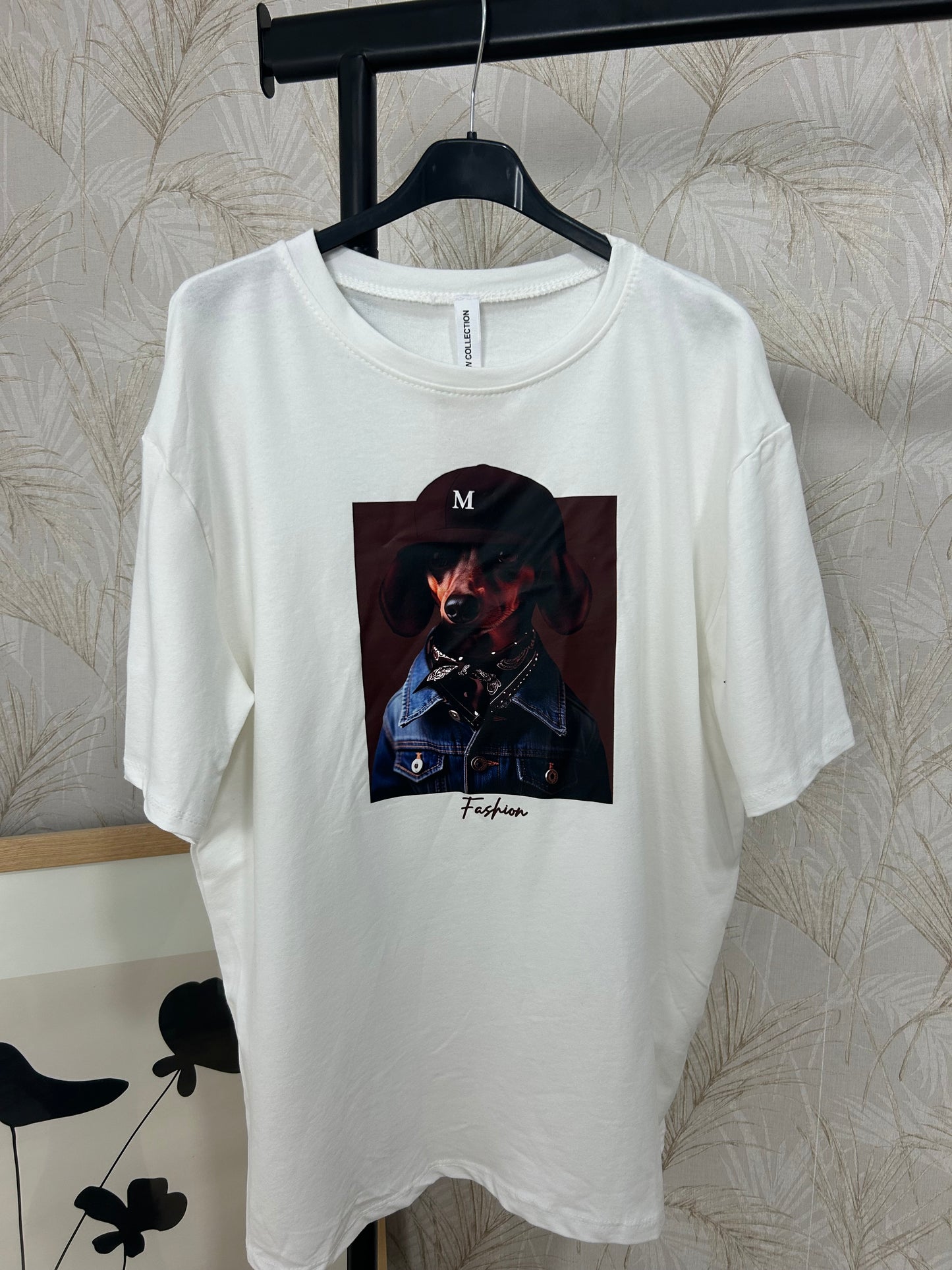 Camiseta Fashion oversize