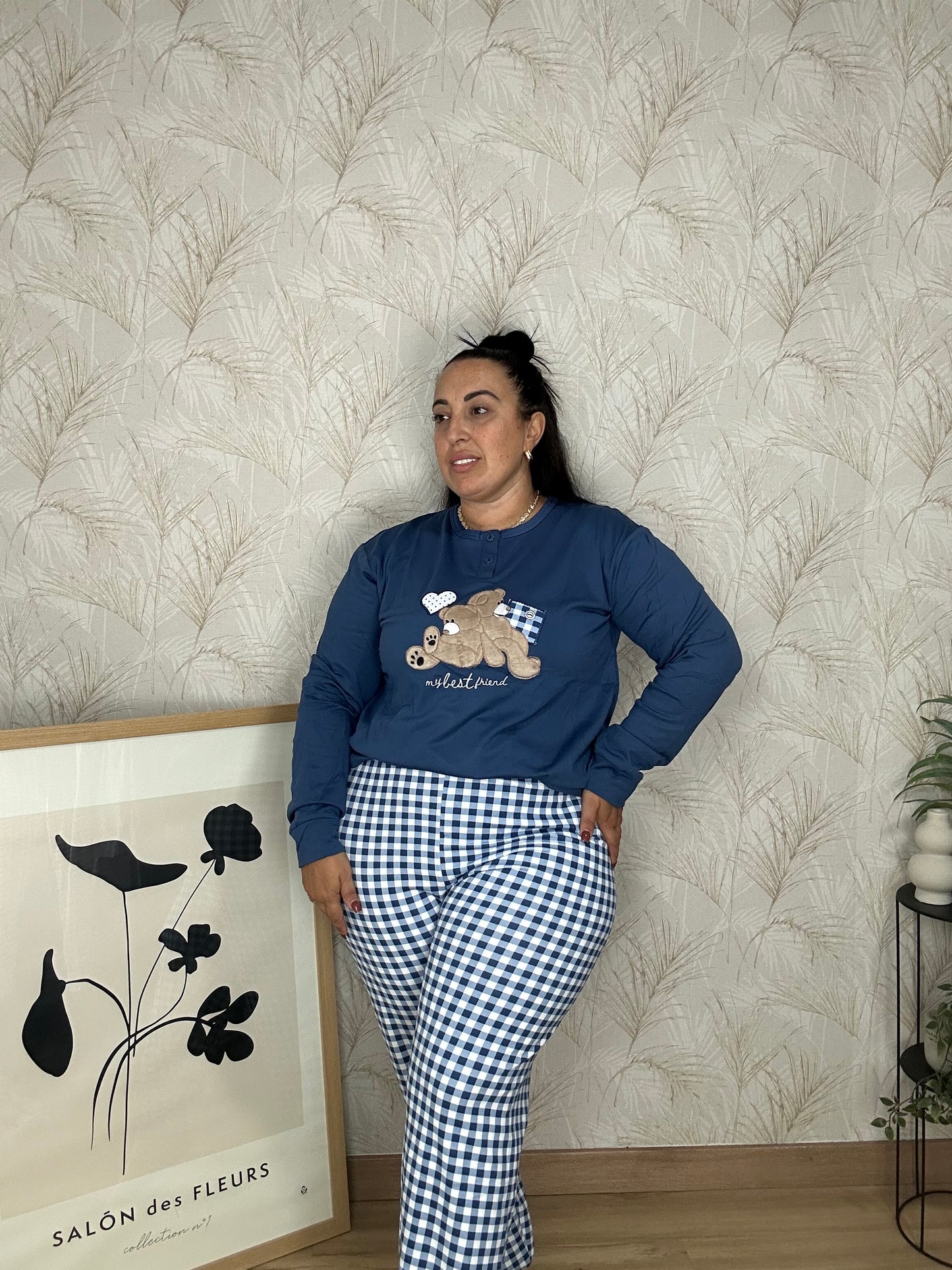 Pijama cuadro