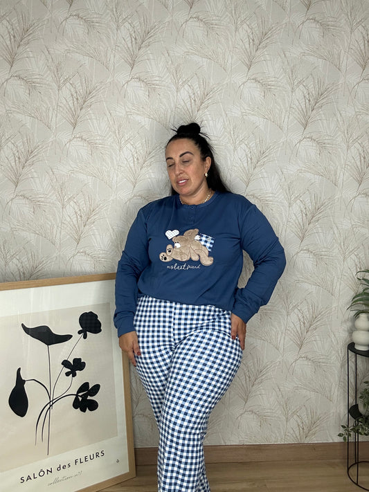 Pijama cuadro